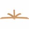 Ekena Millwork Davenport Timber Gable Bracket, Western Red Cedar, 108"W x 49"H x 3 1/2"D x 5 1/2"F, 11/12 Pitch GBW108X49X0406DAV00SWR - alternate 2